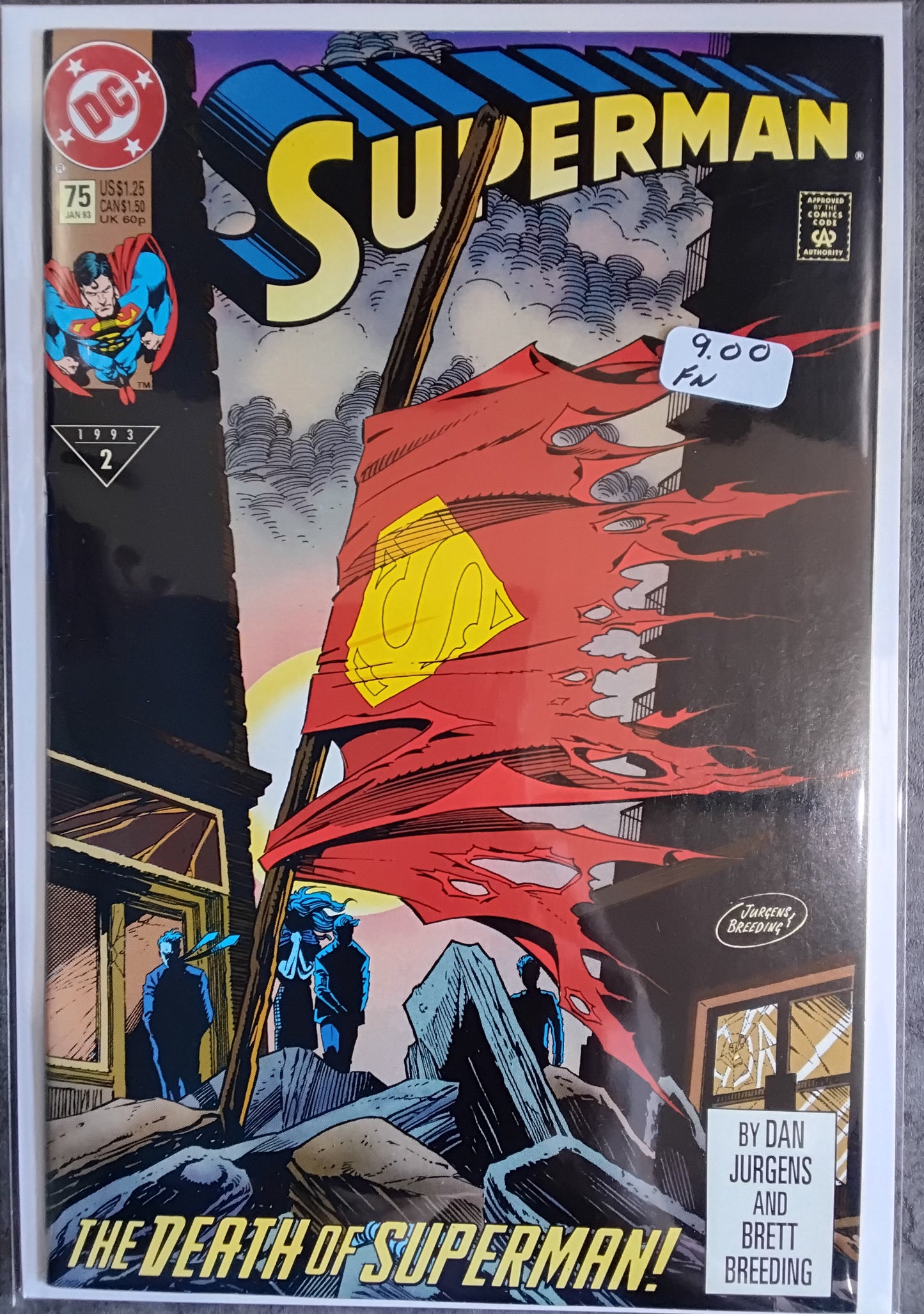 Superman (Vol2) #75 1st Print (Unbagged)