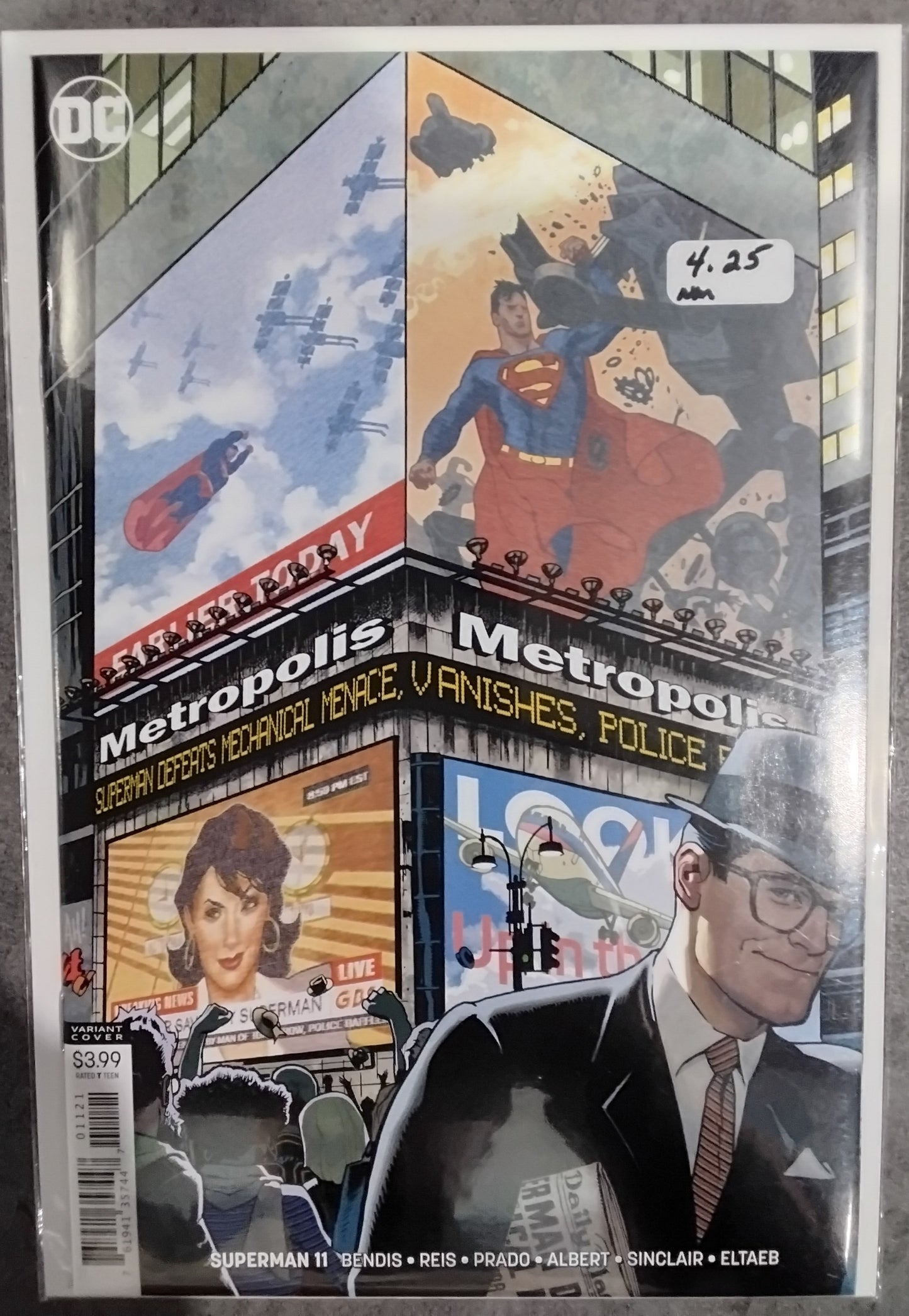 Superman Vol. 5 #11 Adam Hughes Variant Cover