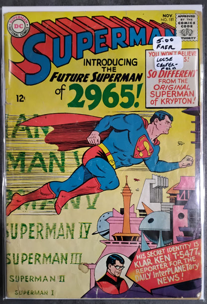 Superman Vol 1 #181