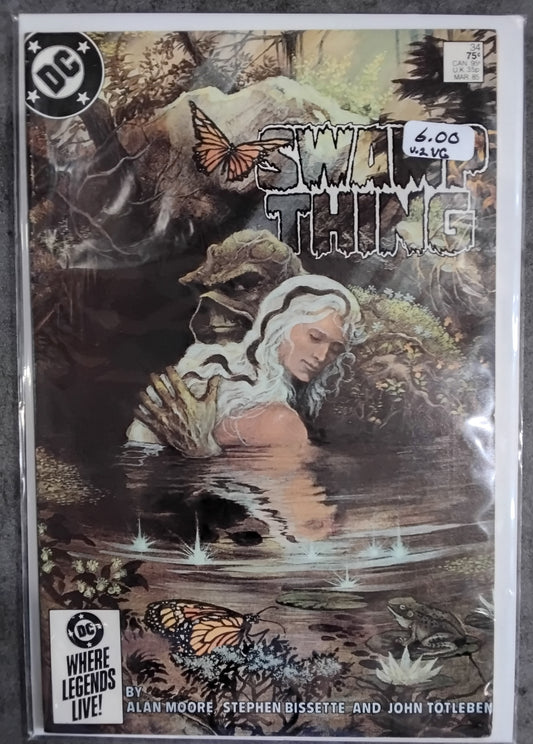 Swamp Thing Vol 2 #34 (VG)