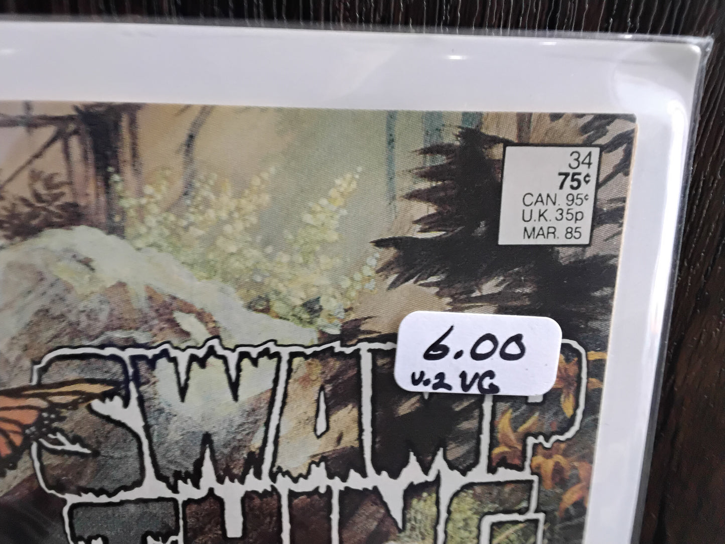 Swamp Thing Vol 2 #34 (VG)