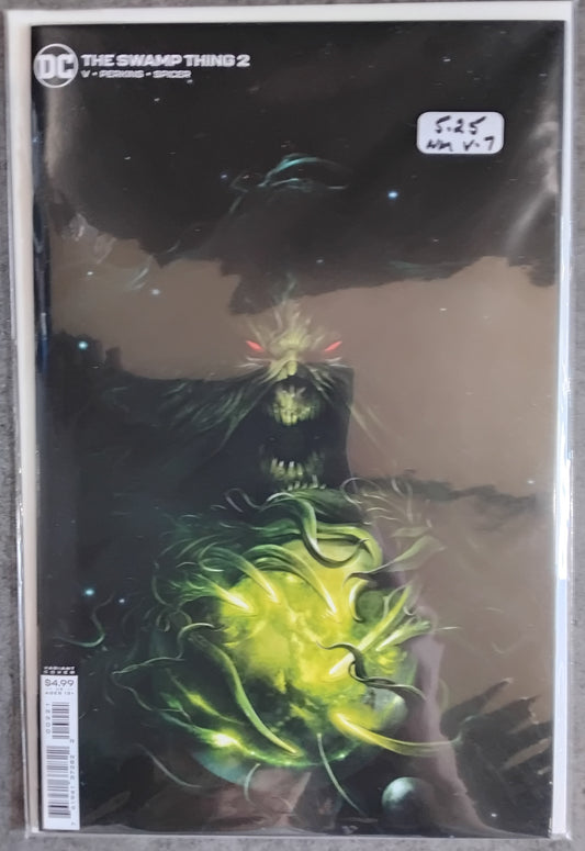 Swamp Thing Vol 7 #02 Francesco Mattina Card Stock Variant Cover