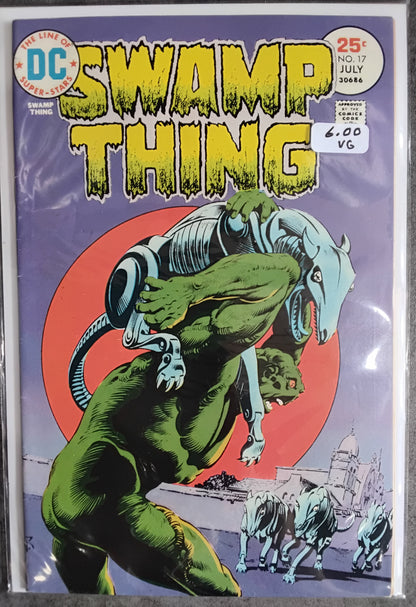 Swamp Thing Vol 1 #17 (VG)