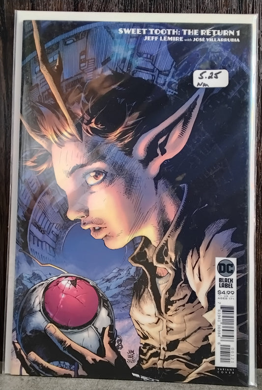 Sweet Tooth: The Return #1 Jim Lee Card Stock Variant Cover