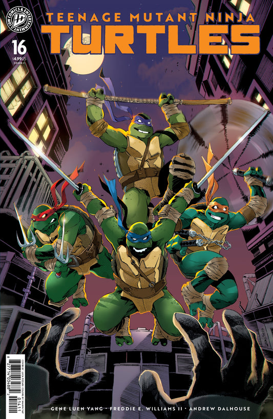 Teenage Mutant Ninja Turtles #16 Variant C (Pizzari)
