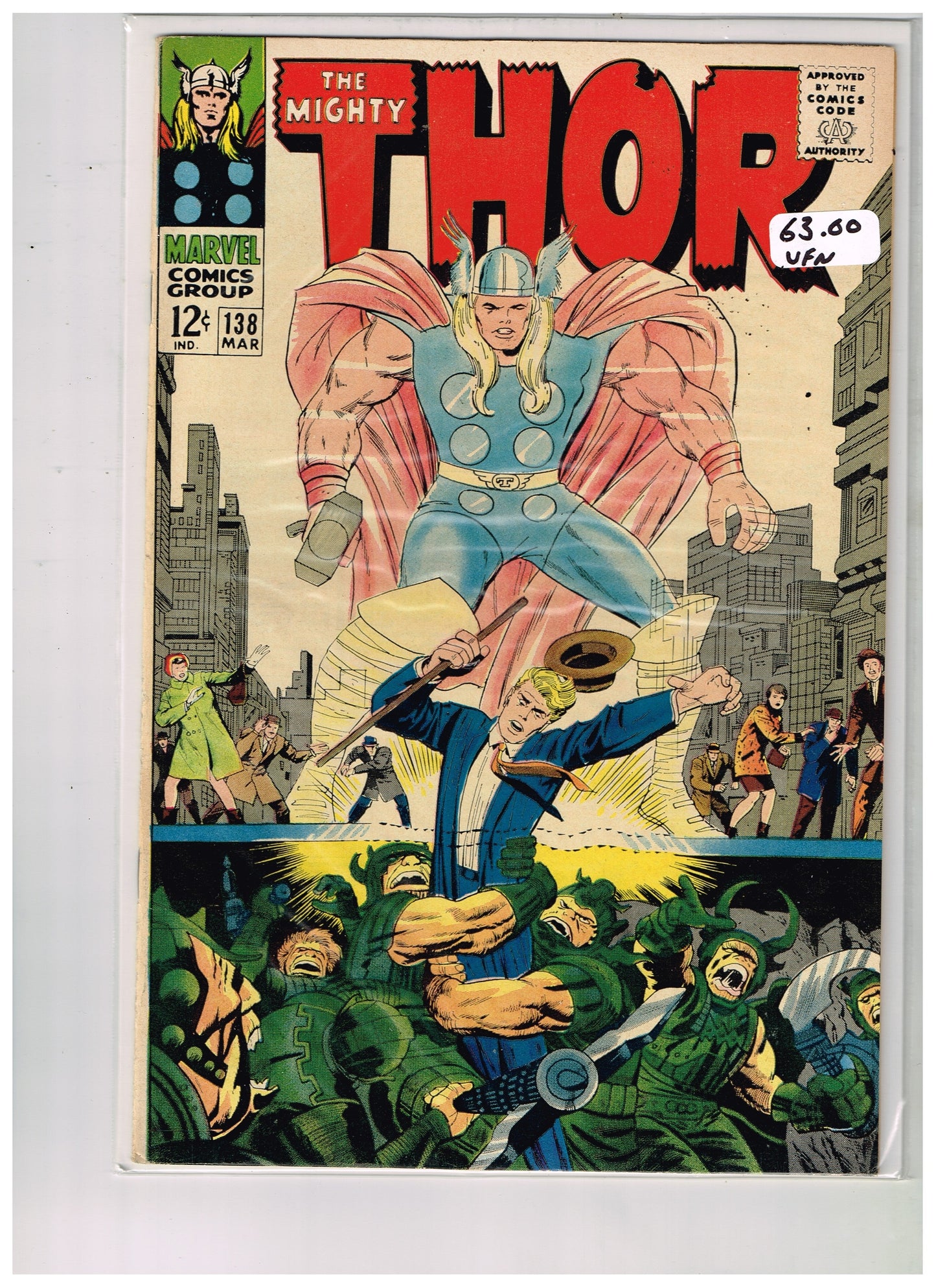 Thor Vol1 #138 VFn