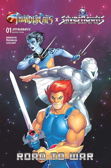 THUNDERCATS X SILVERHAWKS ROAD TO WAR (ONE SHOT) COVER B MEGHAN HETRICK VARIANT