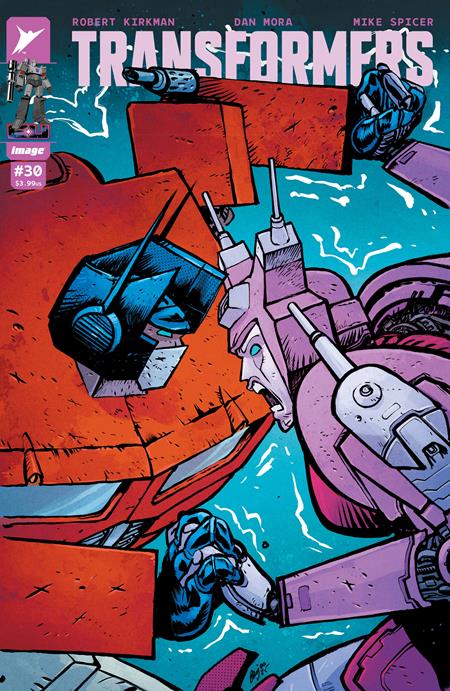 TRANSFORMERS #30 COVER B DANIEL WARREN JOHNSON & MIKE SPICER VARIANT
