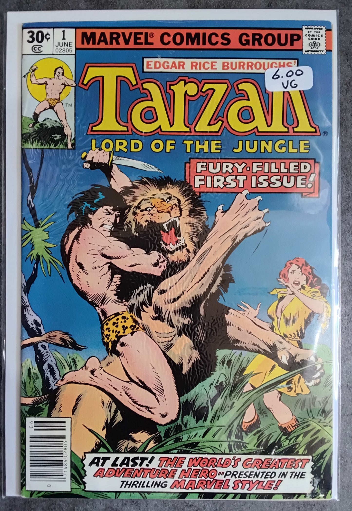 Tarzan #01 Newsstand Edition (VG)