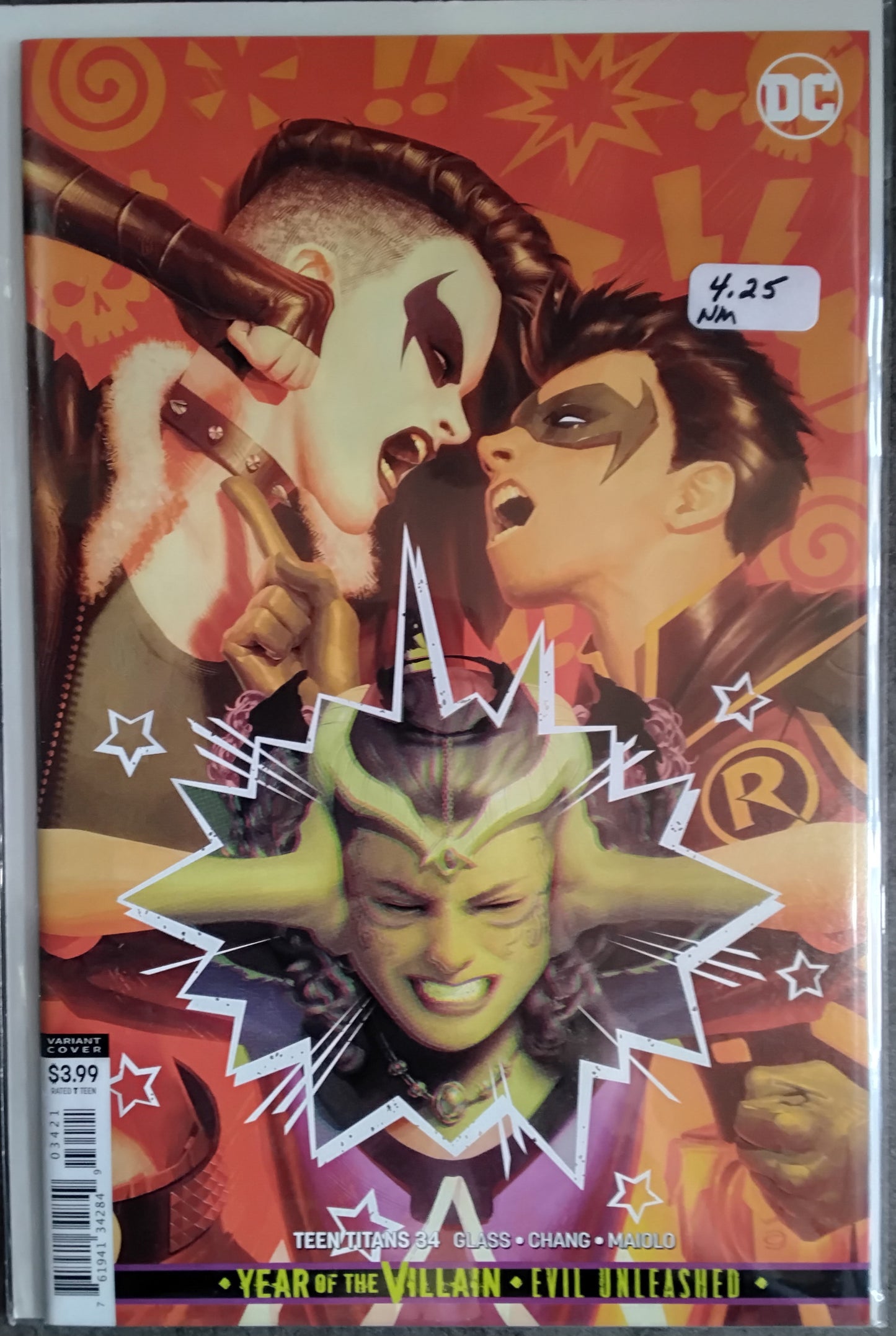 Teen Titans (Rebirth) #34 Alex Garner Variant Cover