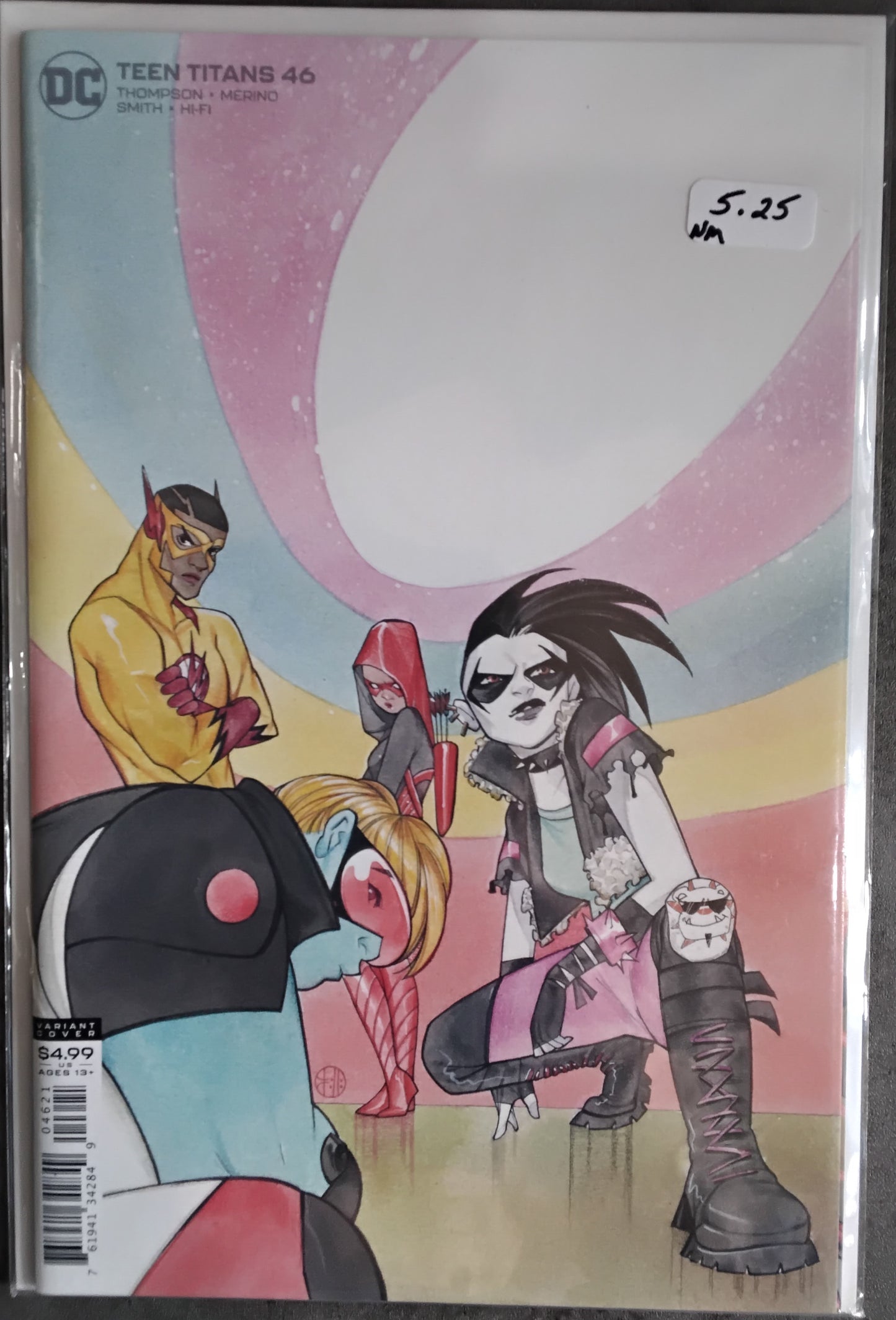 Teen Titans (Rebirth) #46 Peach Momoko Variant Cover
