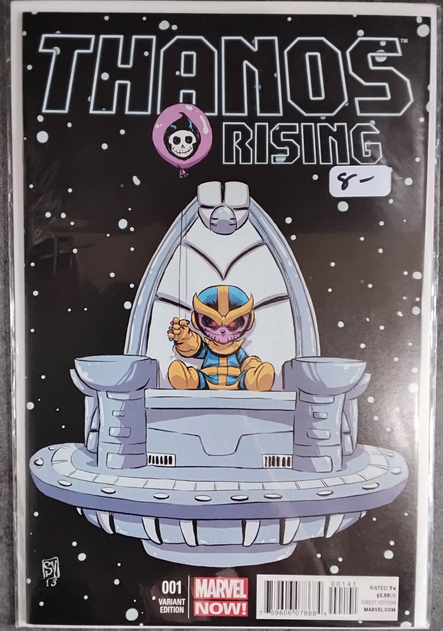 Thanos Rising #1 Skottie Young Variant Cover
