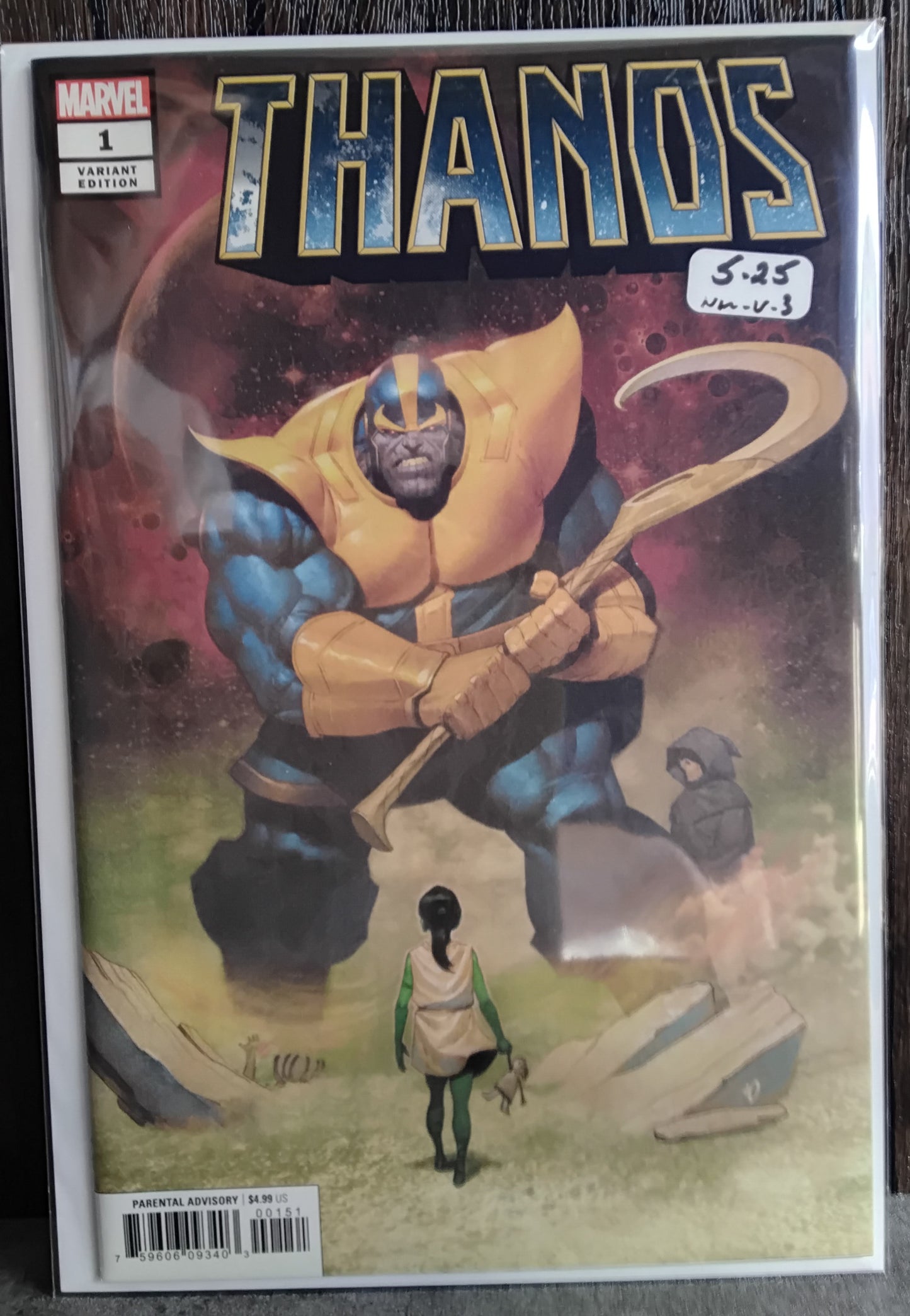 Thanos Vol. 3 #1 Ariel Olivetti Variant Cover