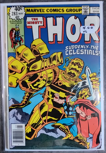 Thor Vol1 #283 Newsstand Edition (VG)
