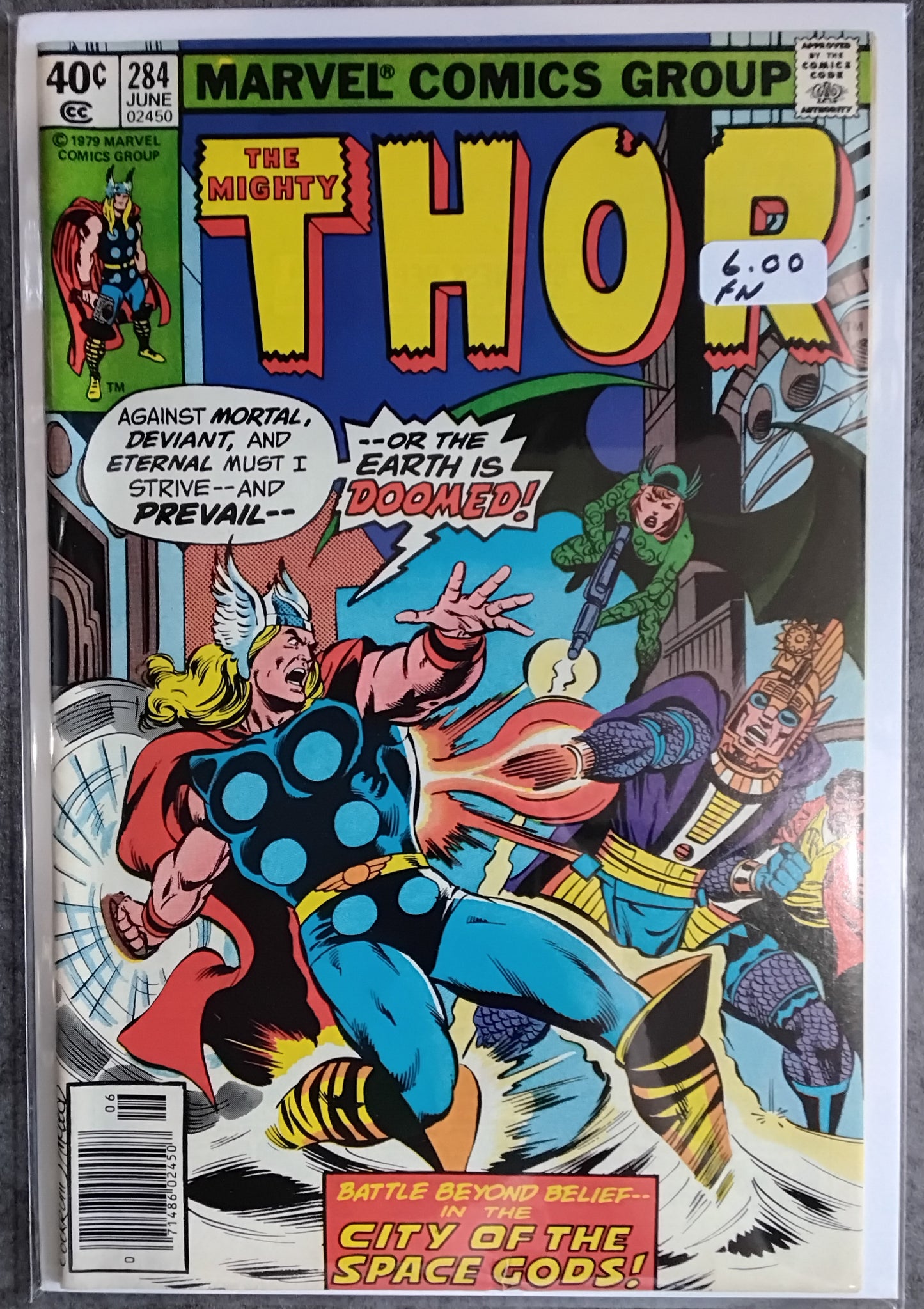 Thor Vol1 #284 Newsstand Edition (FN)