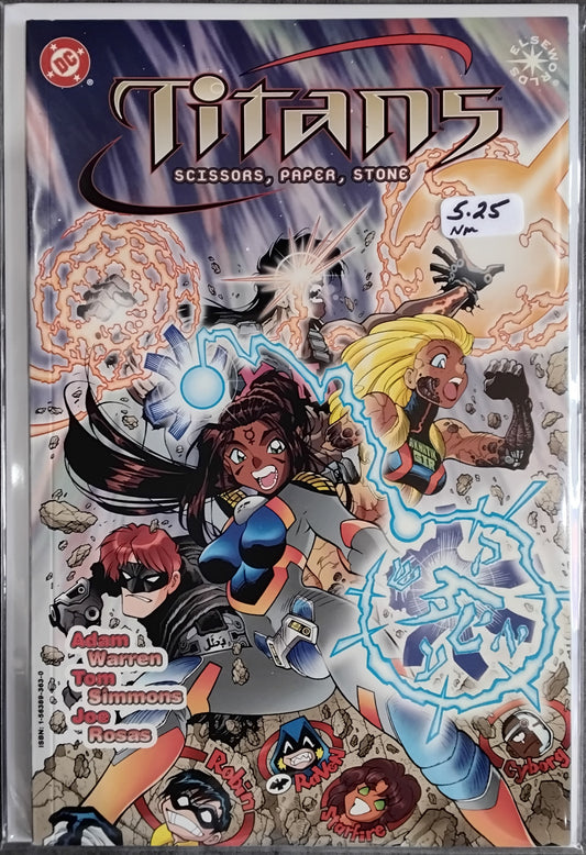Titans Scissors, Paper, Stone #1