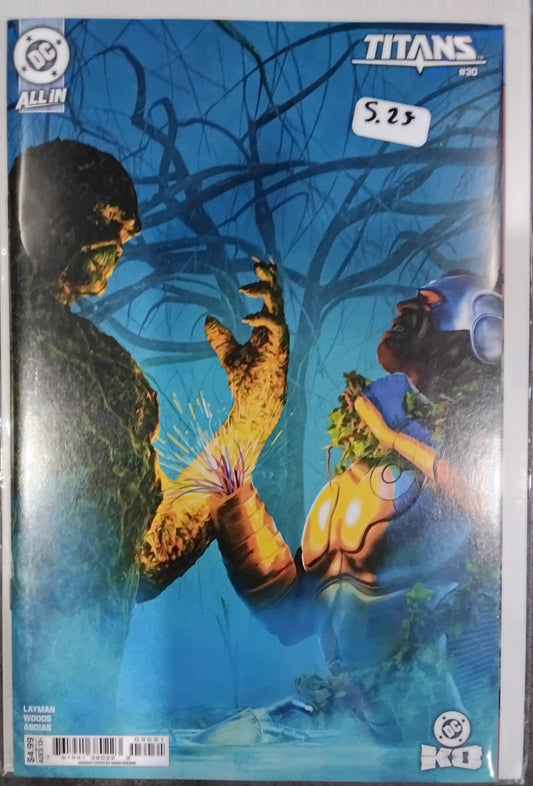 Titans Vol 4 #30 Mark Spears Card Stock Variant Cover