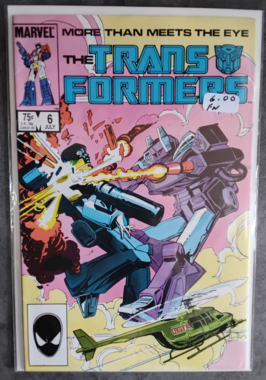Transformers Vol 1 #06 (FN)
