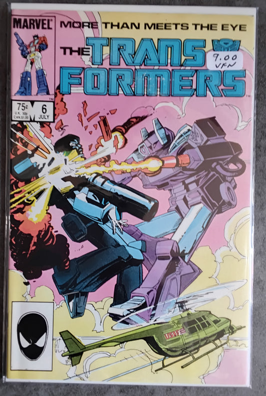 Transformers Vol 1 #06 (VF)