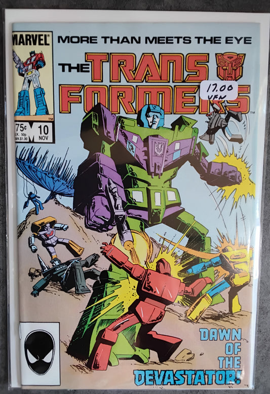 Transformers Vol 1 #10 (VF)