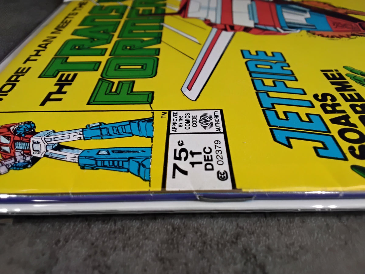 Transformers Vol 1 #11 Newsstand Edition (VG)