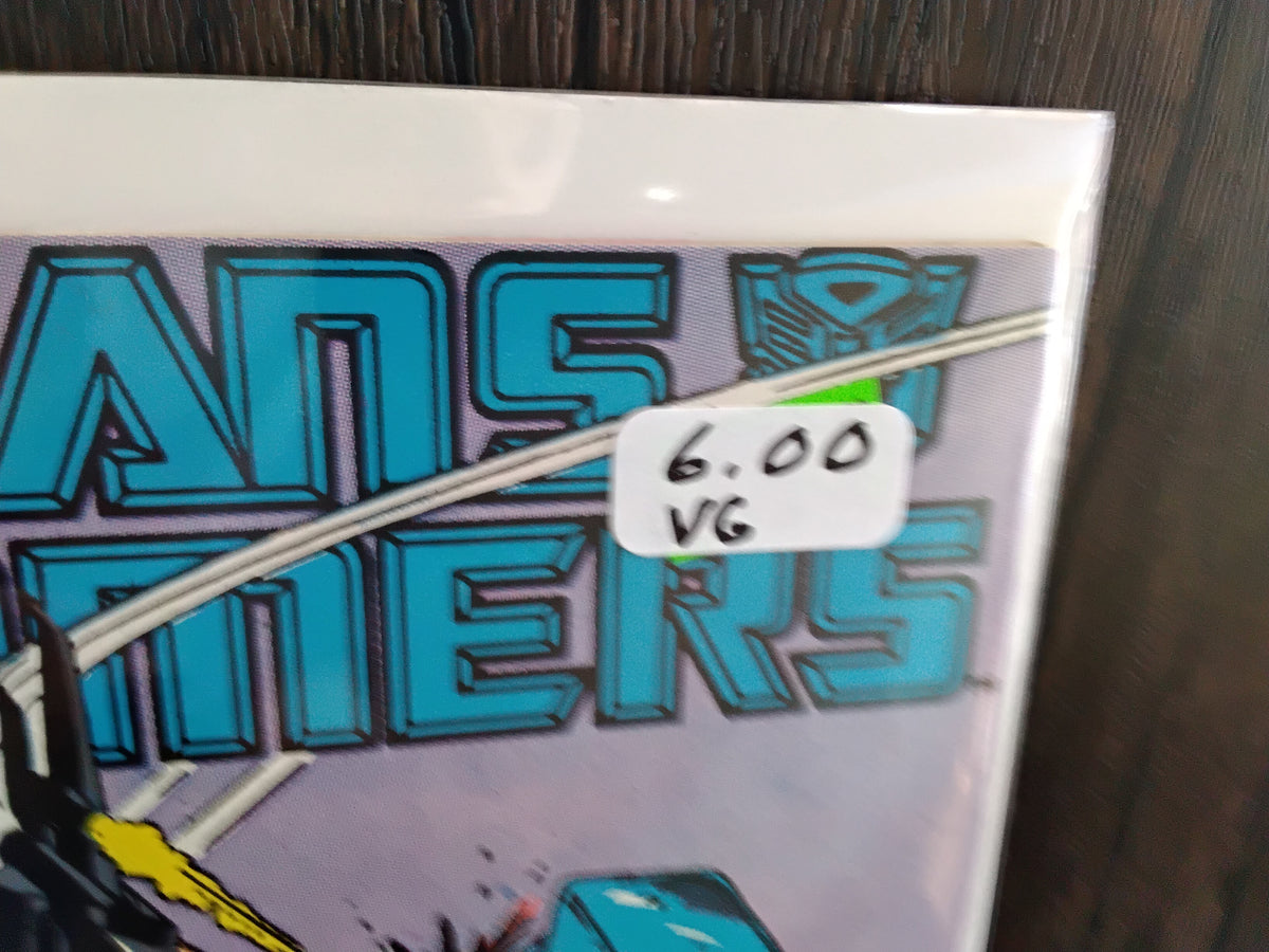 Transformers Vol 1 #16 Newsstand Edition (VG)