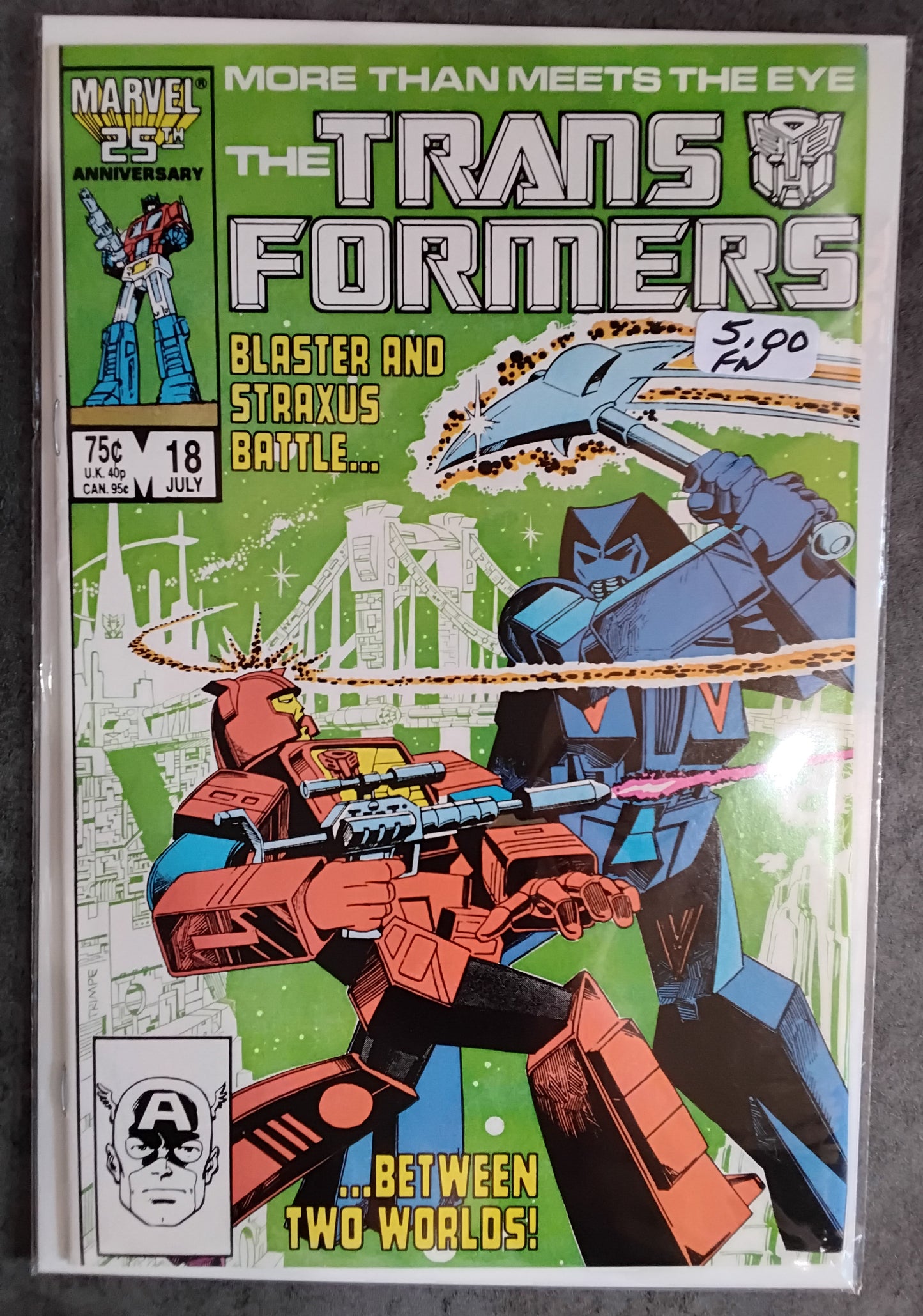 Transformers Vol 1 #18 (FN)