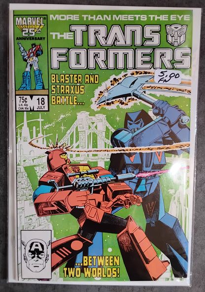 Transformers Vol 1 #18 (FN)