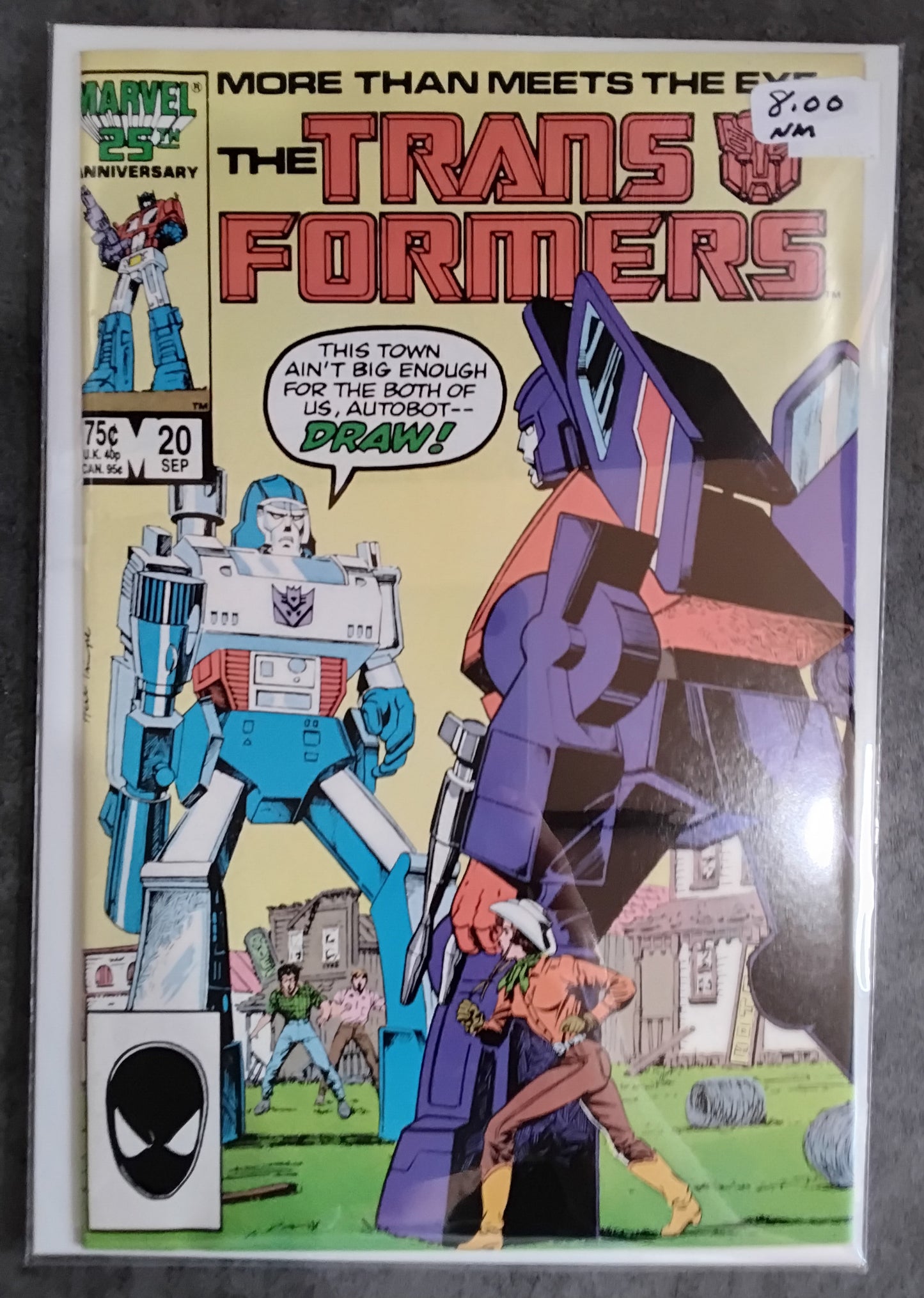 Transformers Vol 1 #20 (NM)