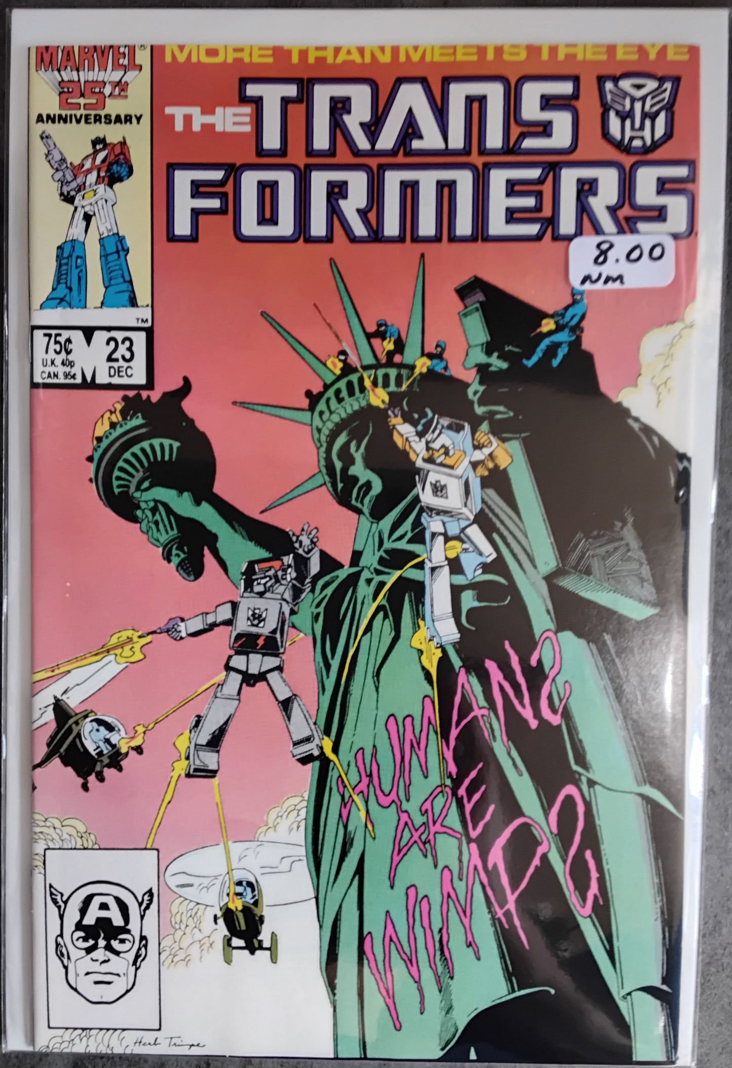 Transformers Vol 1 #23 (NM)