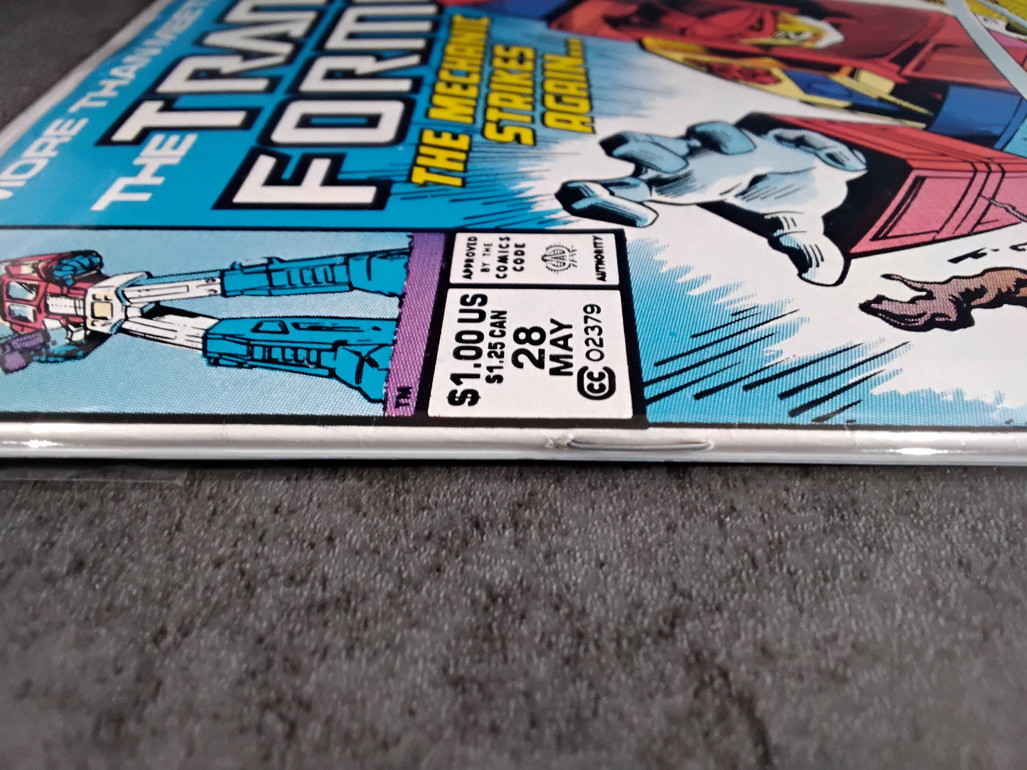 Transformers Vol 1 #28 Newsstand Edition (FN)