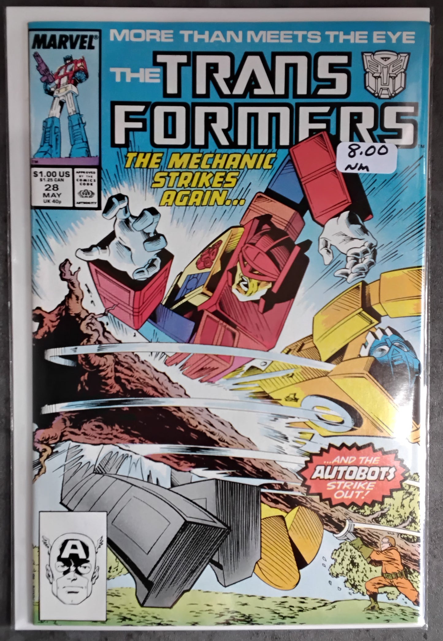 Transformers Vol 1 #28 (NM)
