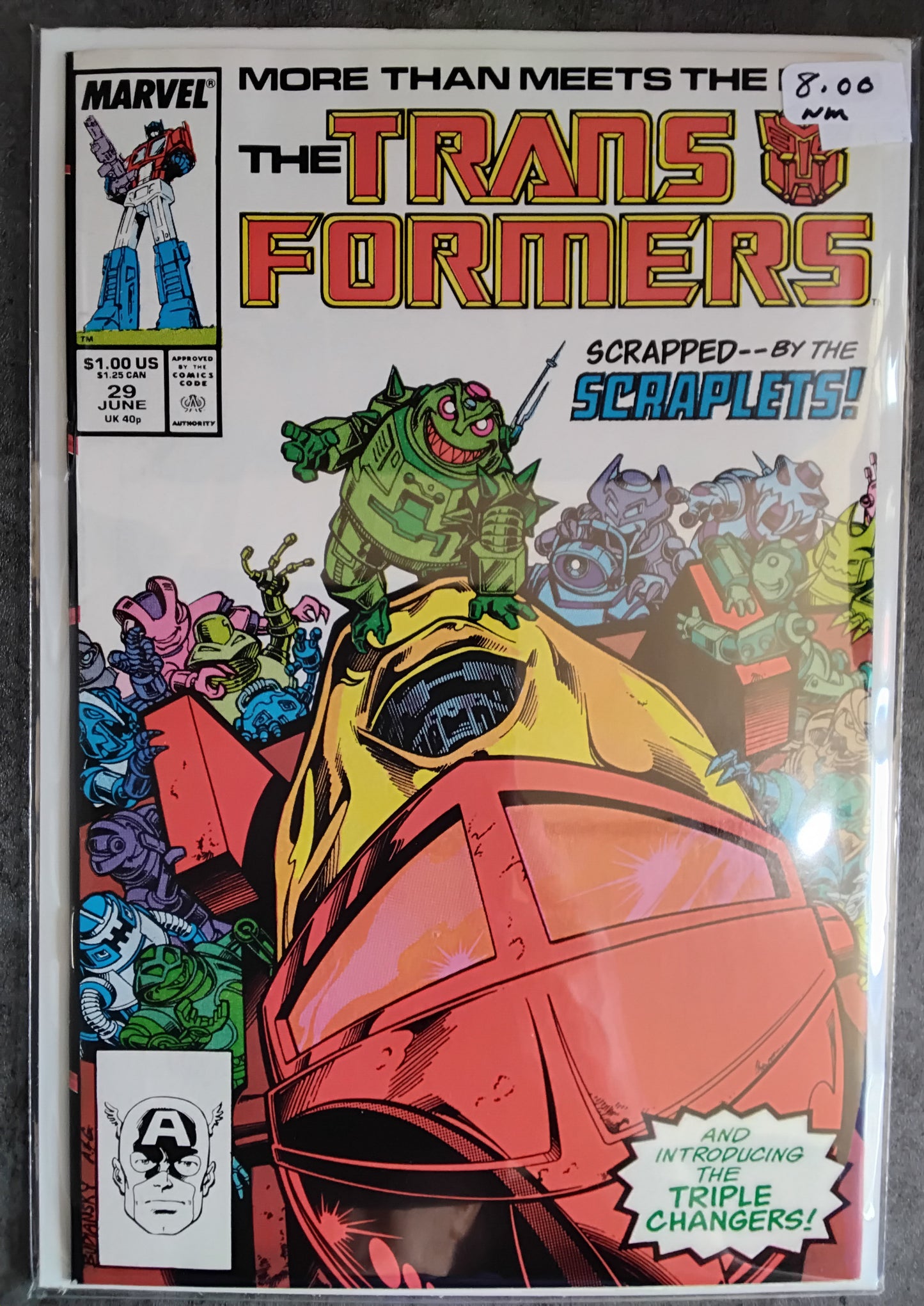 Transformers Vol 1 #29 (NM)