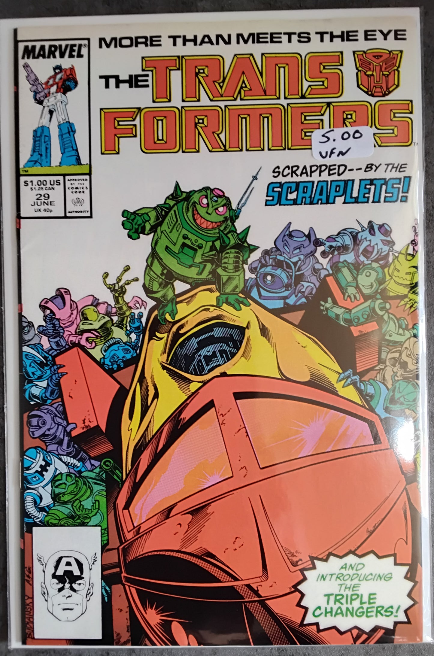 Transformers Vol 1 #29 (VF)