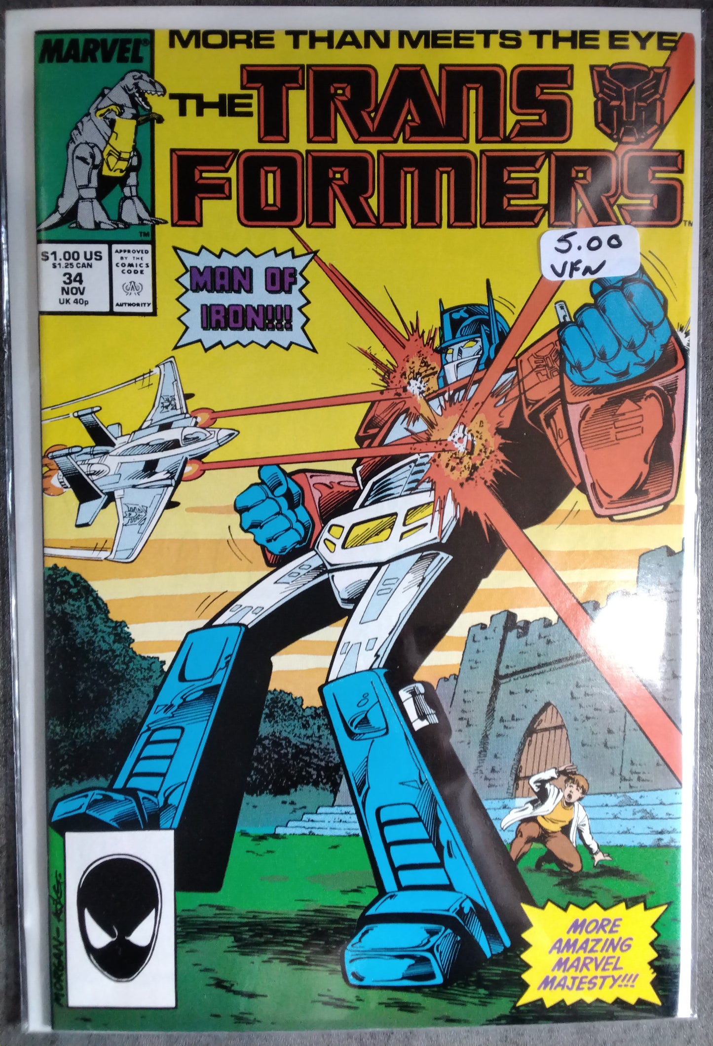 Transformers Vol 1 #34 (VF)