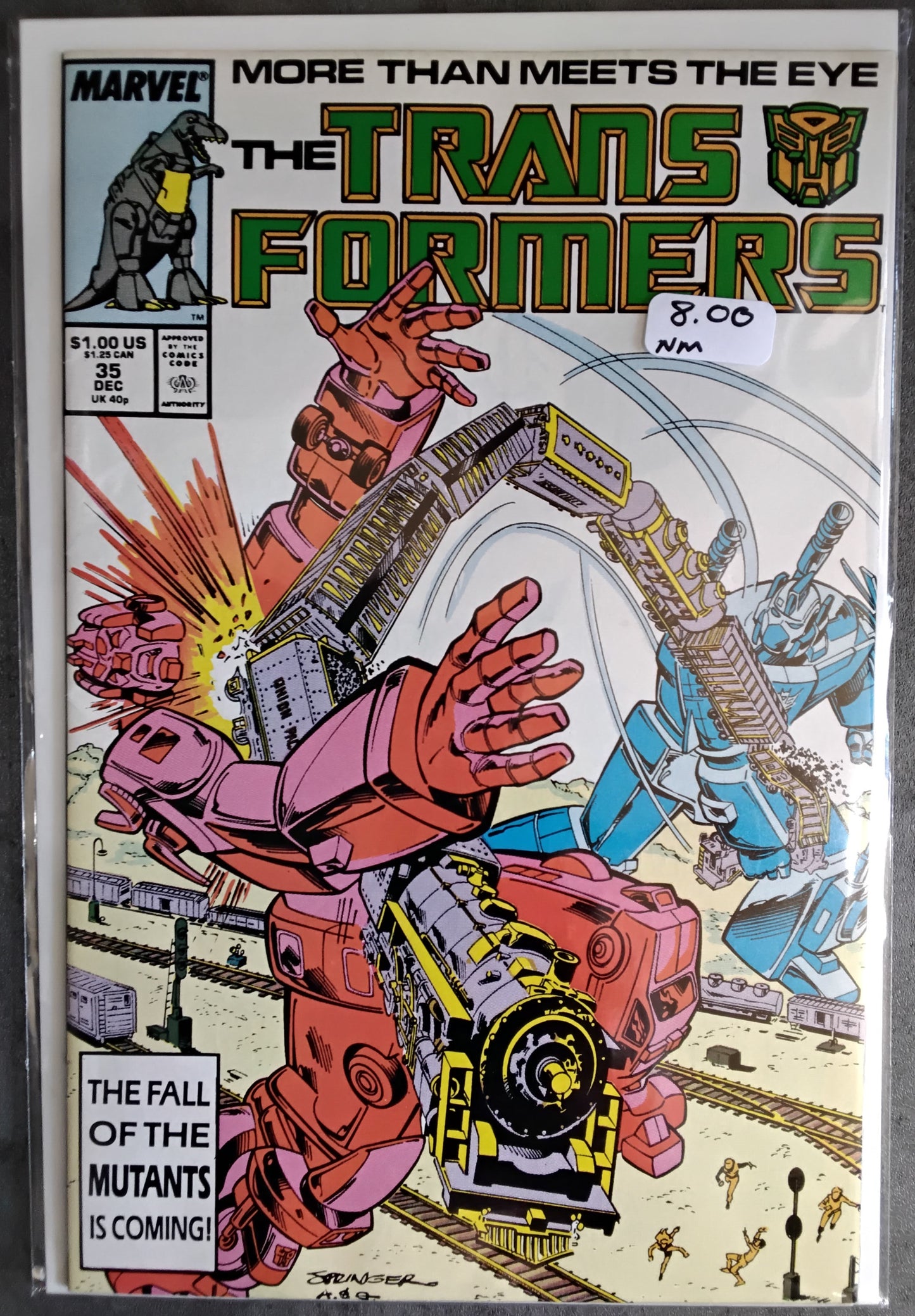 Transformers Vol 1 #35 (NM)