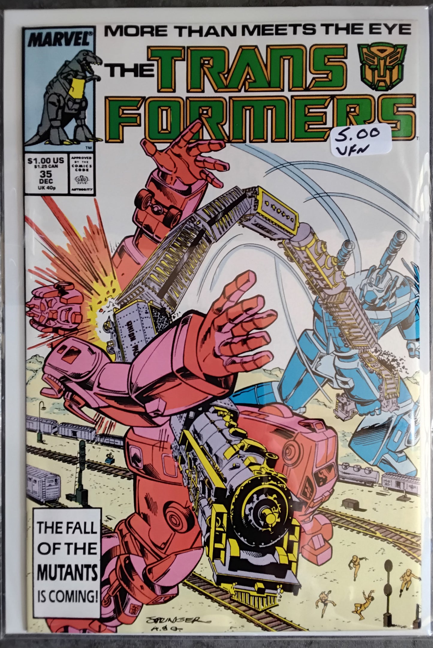 Transformers Vol 1 #35 (VF)