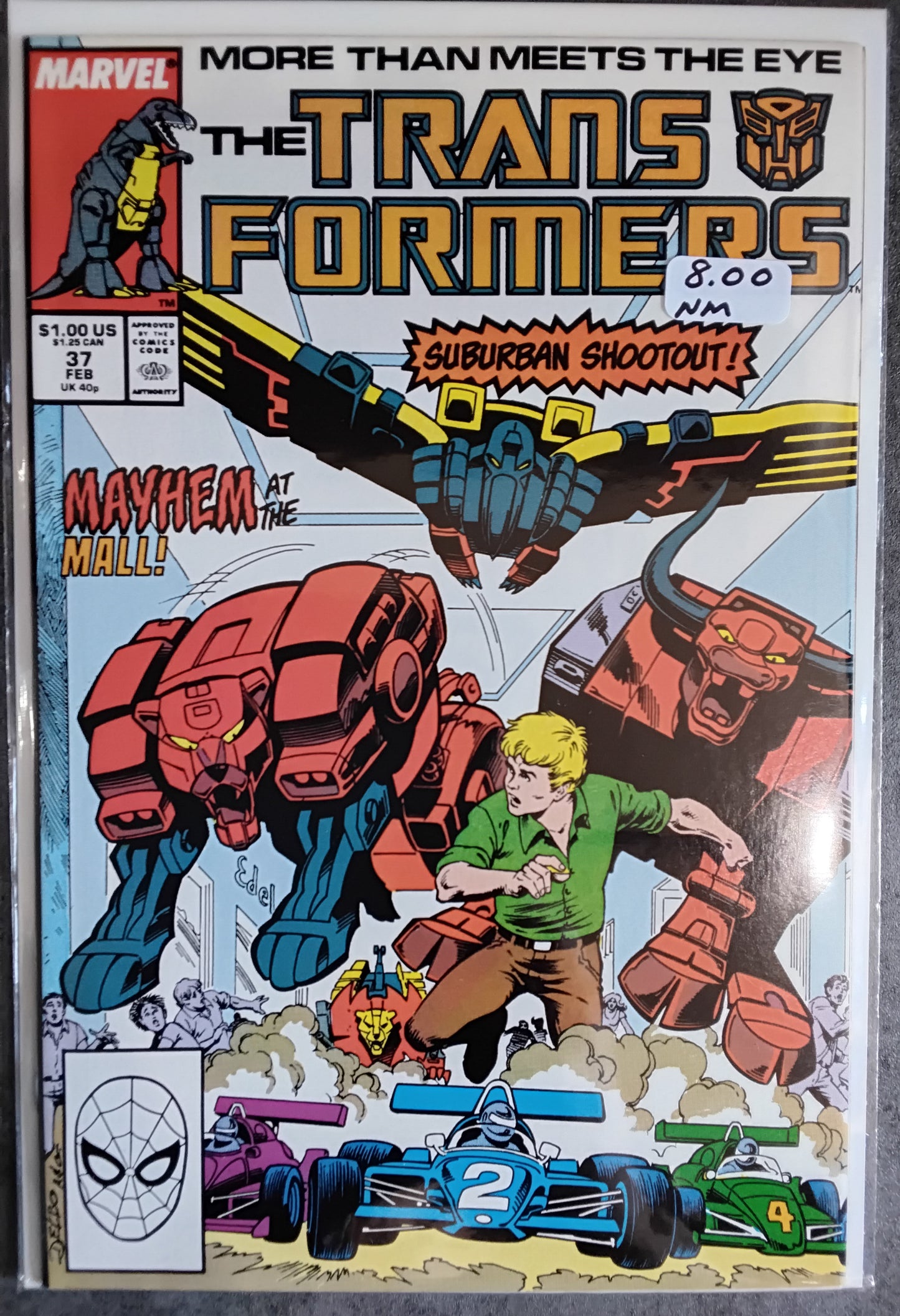 Transformers Vol 1 #37 (NM)