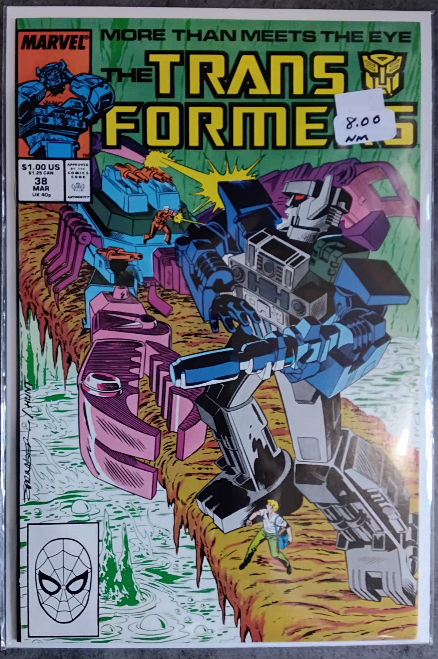 Transformers Vol 1 #38 (NM)