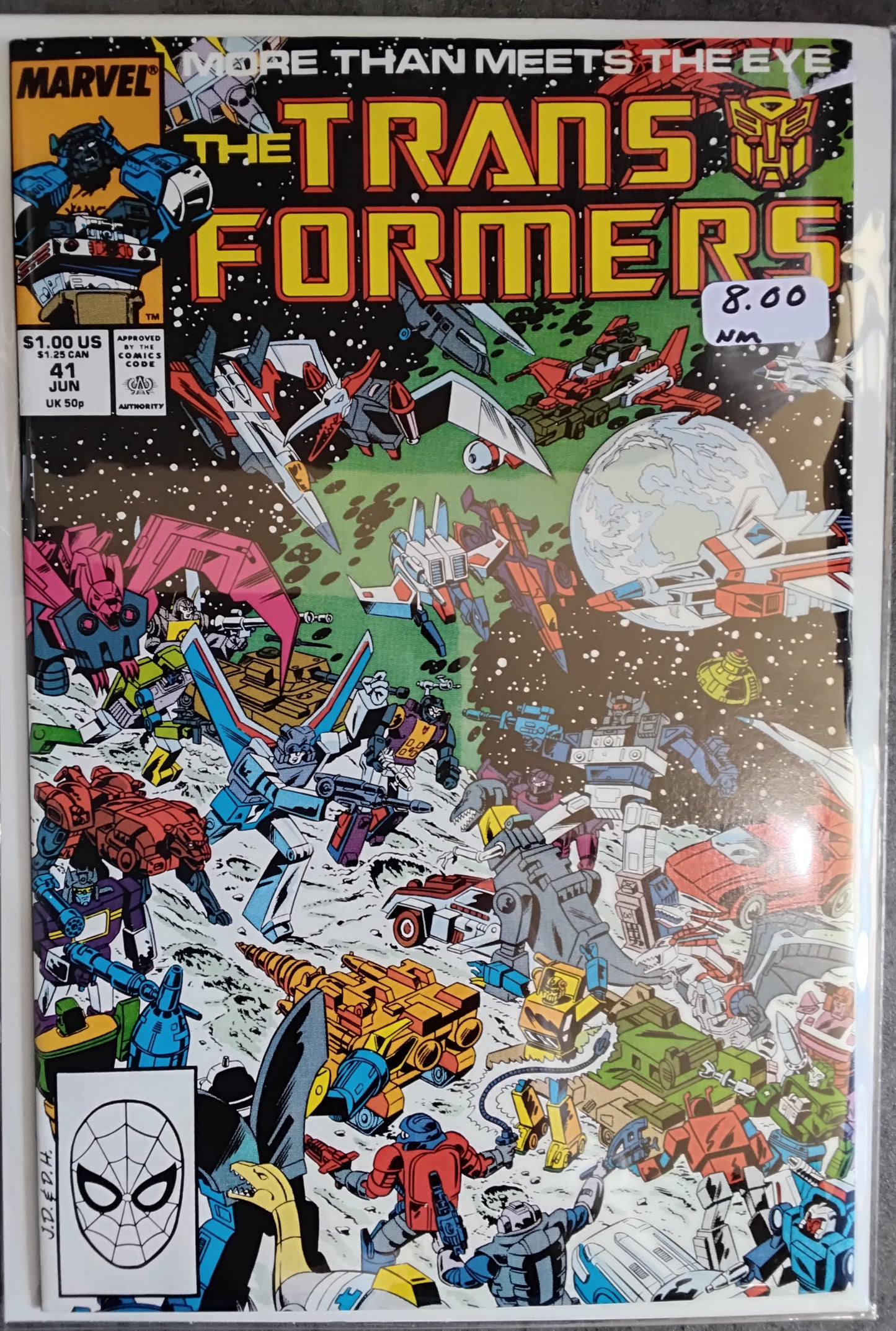 Transformers Vol 1 #41 (NM)