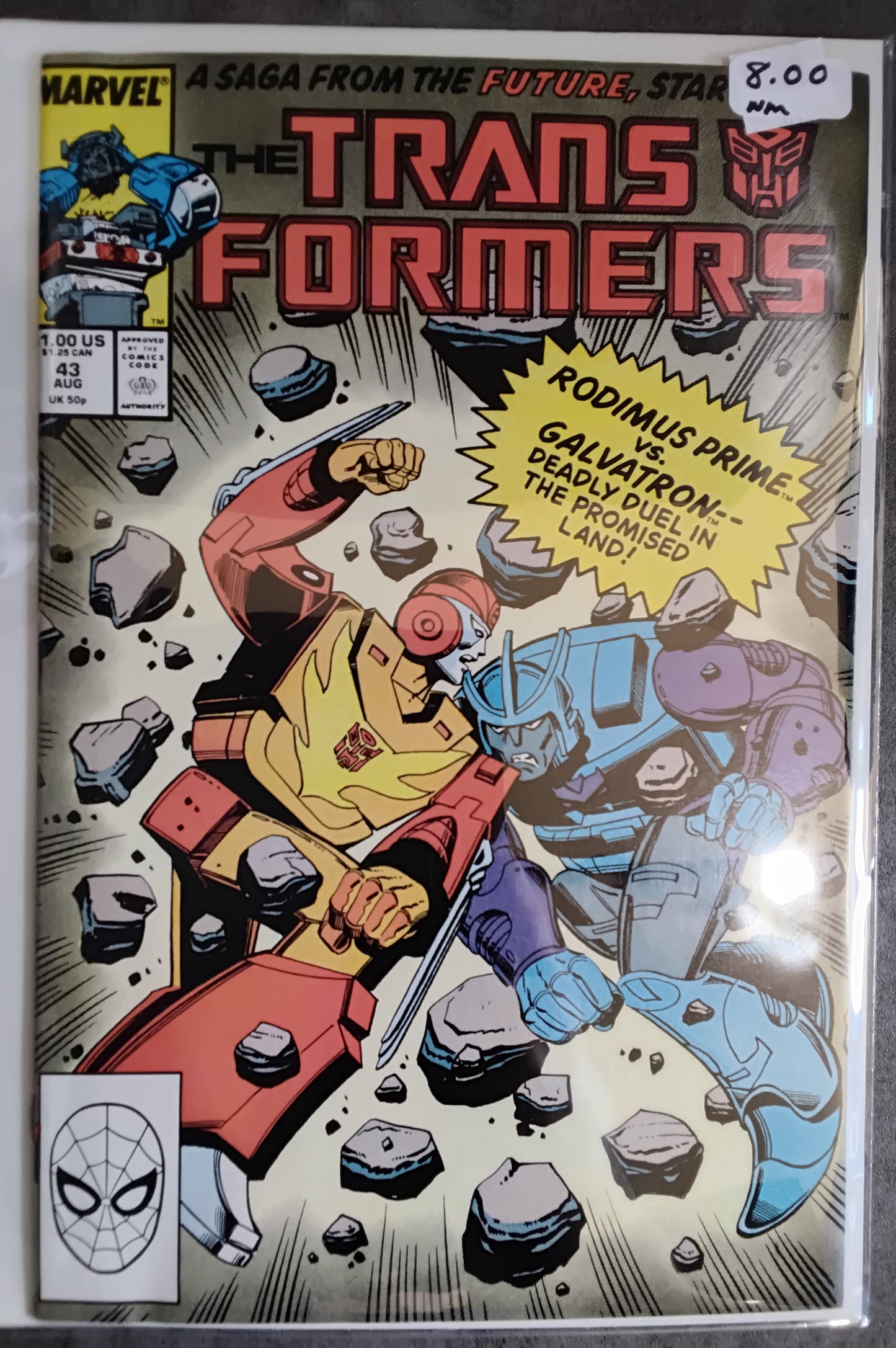 Transformers Vol 1 #43 (NM)