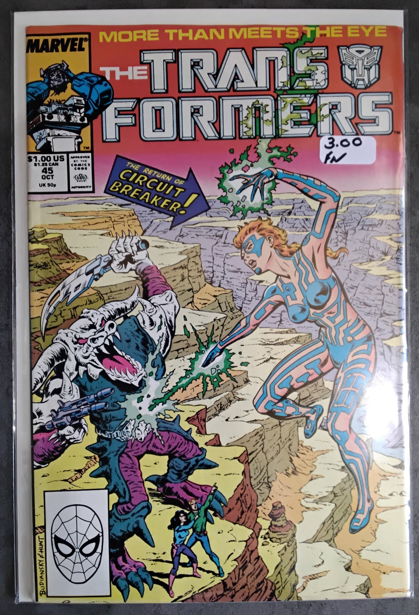 Transformers Vol 1 #45 (FN)