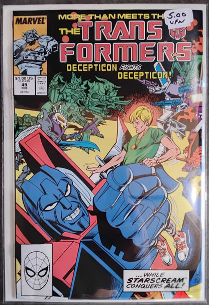 Transformers Vol 1 #49 (VF)