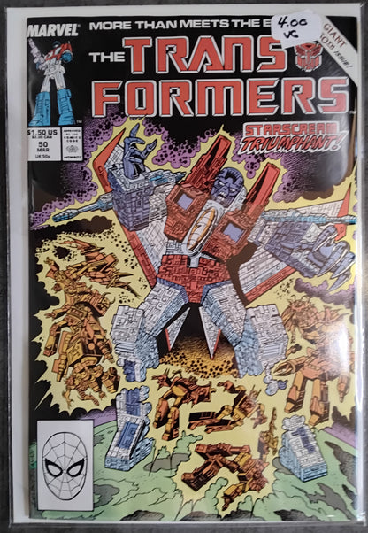 Transformers Vol 1 #50 (VG)
