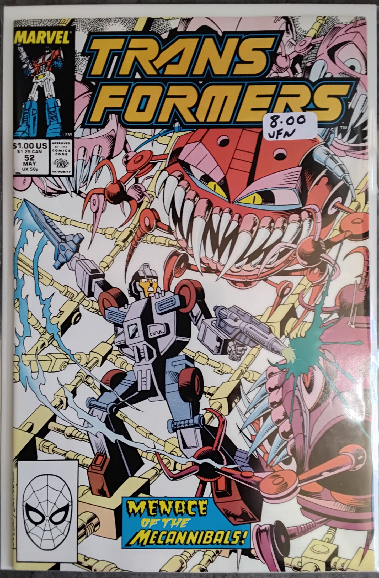 Transformers Vol 1 #52 (VF)
