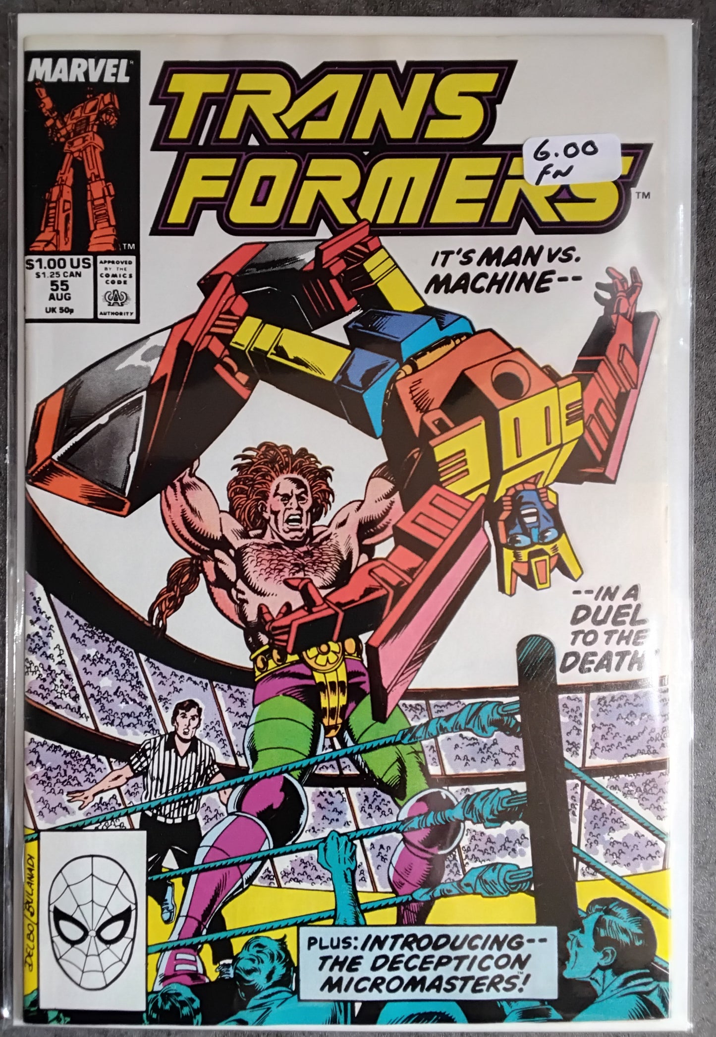 Transformers Vol 1 #55 (FN)