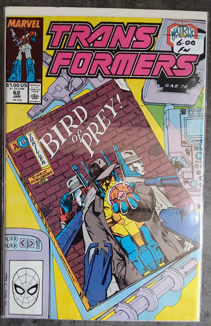 Transformers Vol 1 #62 Direct Edition (FN)
