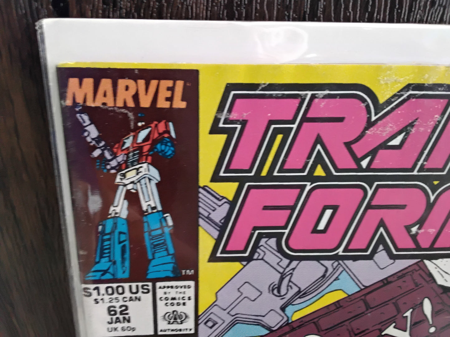 Transformers Vol 1 #62 Direct Edition (FN)