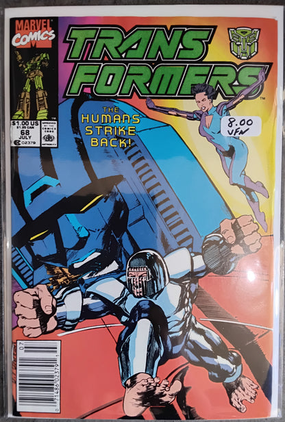 Transformers Vol 1 #68 Newsstand Edition (VF)