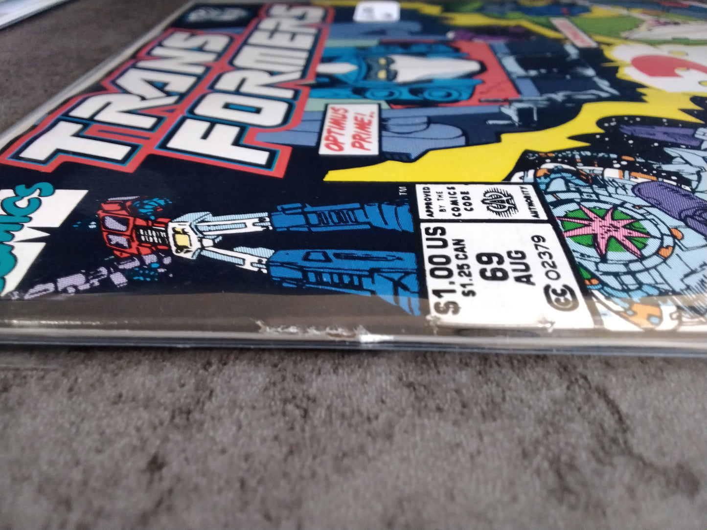 Transformers Vol 1 #69 Newsstand Edition (FN)